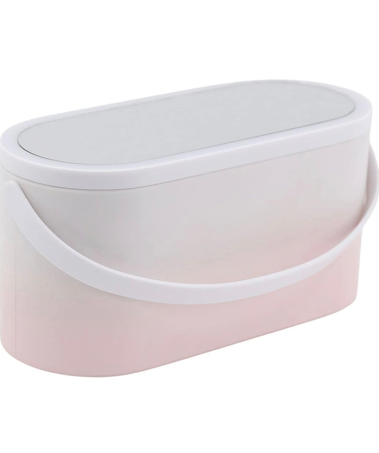 Organizador de maquillaje con espejo LED