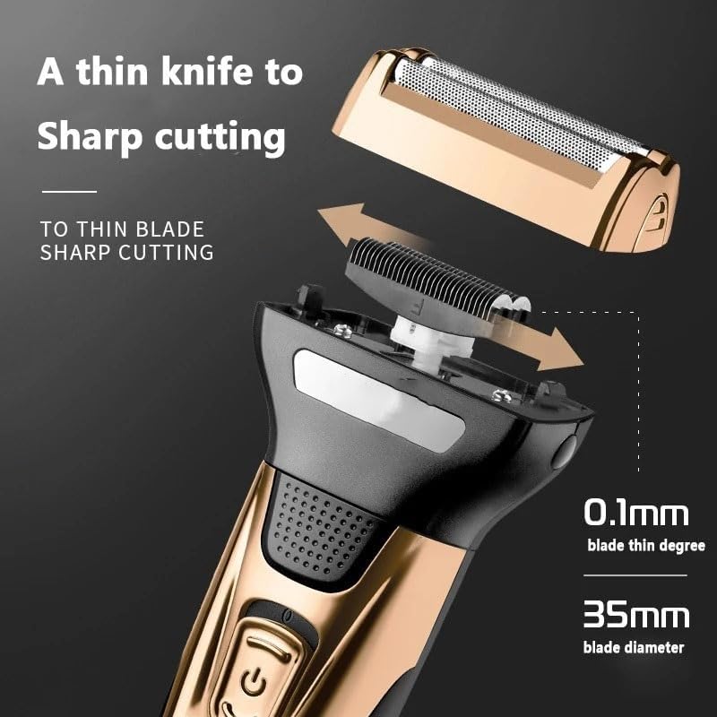 Maquina Cortapelo recargable 3 en 1 Kemei