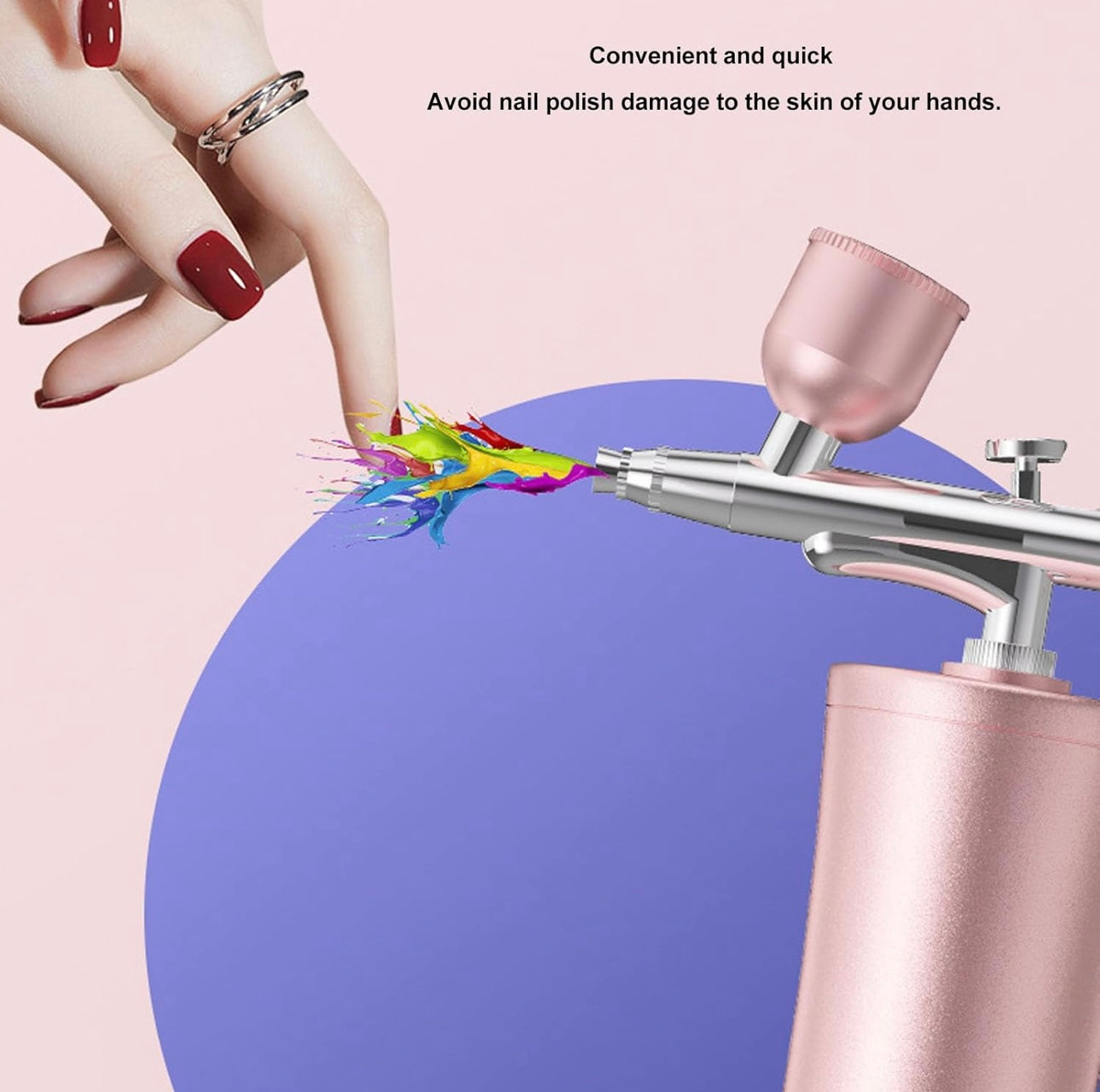 Kit de Aerógrafo Eléctrico para uñas