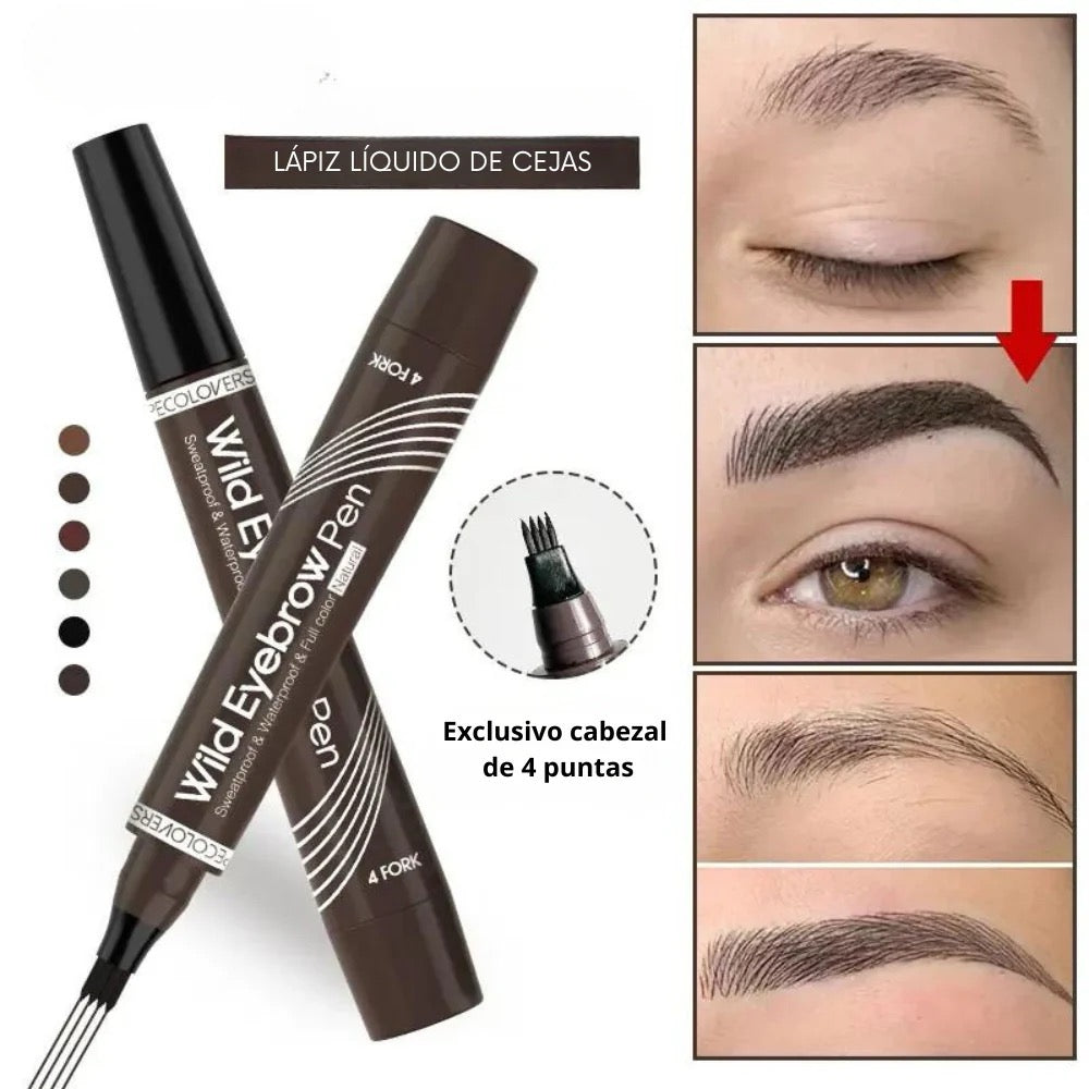 Lápiz contorno de cejas Nº1 Light Brown