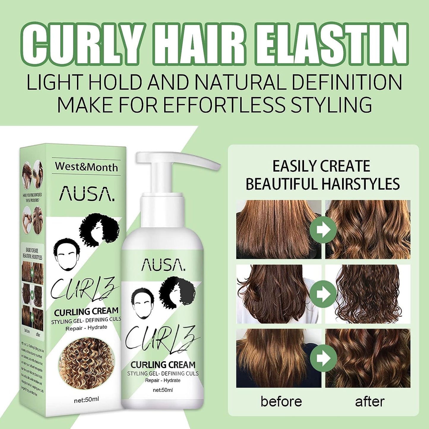 Styling Gel for Curly Hair 50ml